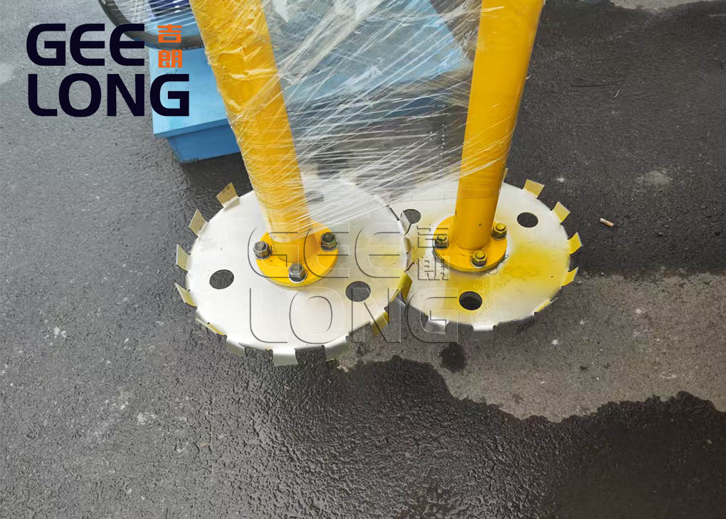 China GEELONG double mixing hydraulic glue mixer