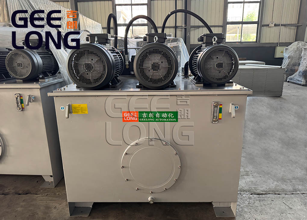 Hydraulic station for plywood hot press machin