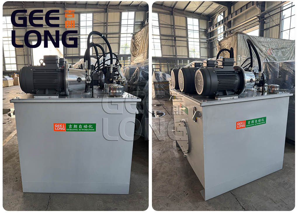 Hydraulic station for plywood hot press machin