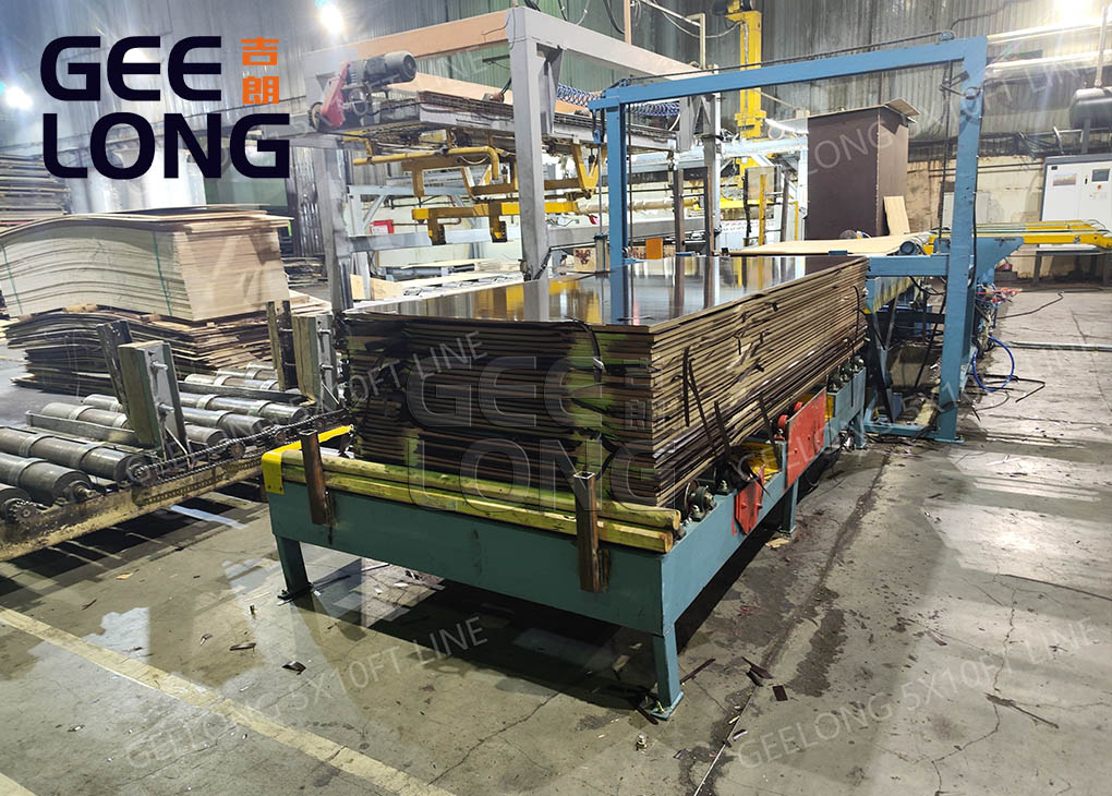 Automatic 5X10FEET Film Face Plywood Hot Press Machine