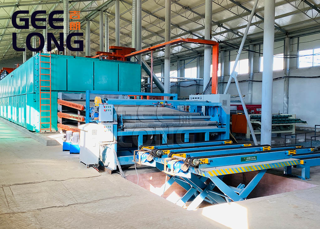 China Veneer Roller Dryer Machine GEELONG MACHINERY
