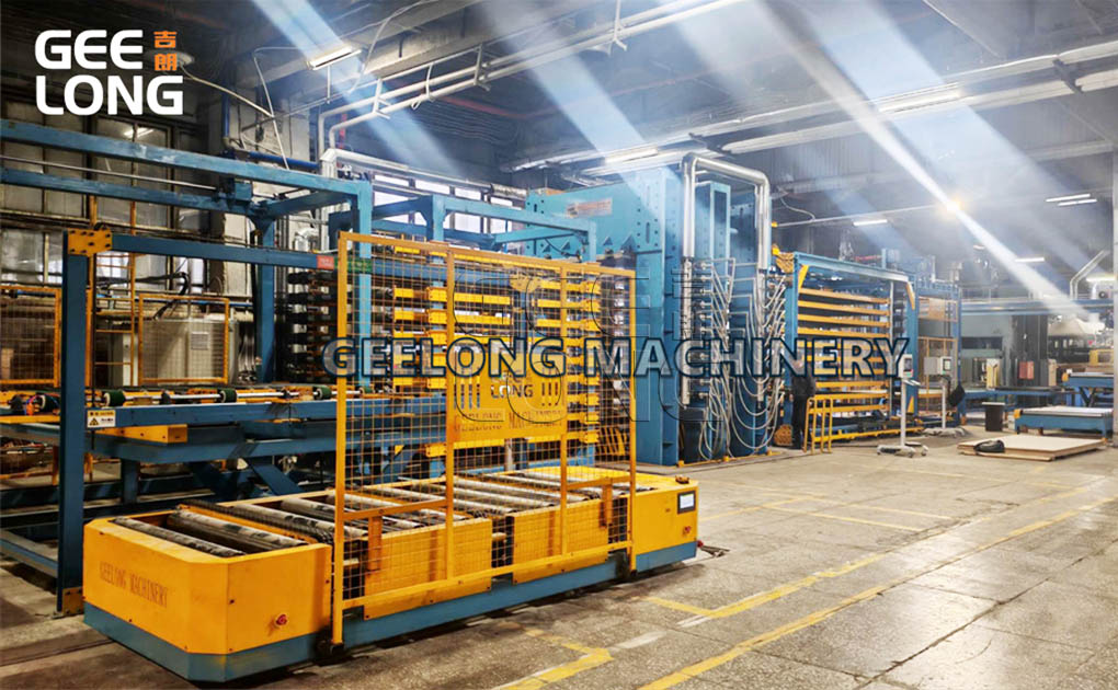 5x10feet plywood film faced hot press machine line GEELONG