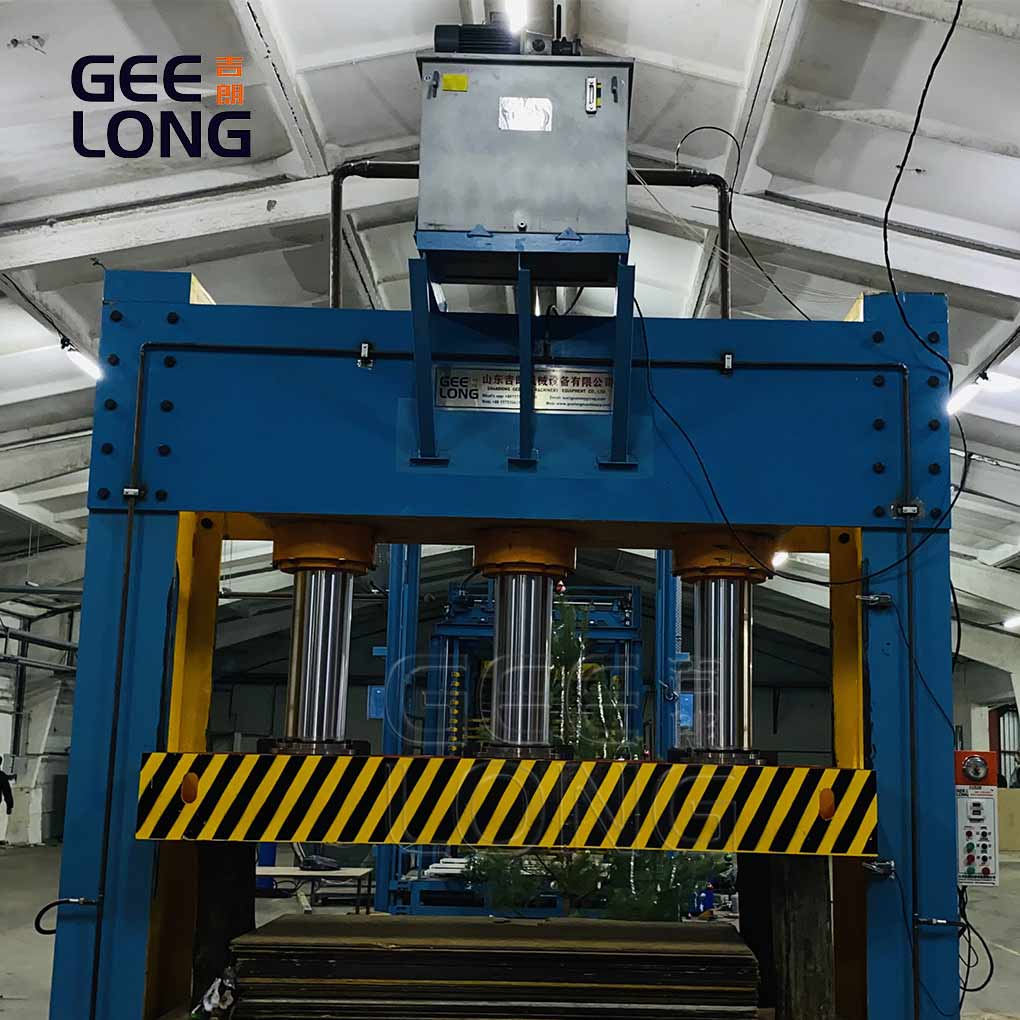 China plywood cold press machine factory