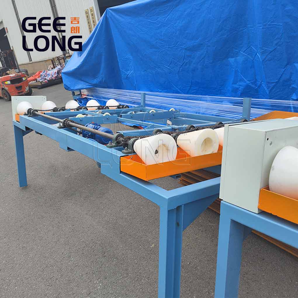 9feet glued plywood board overturning machine