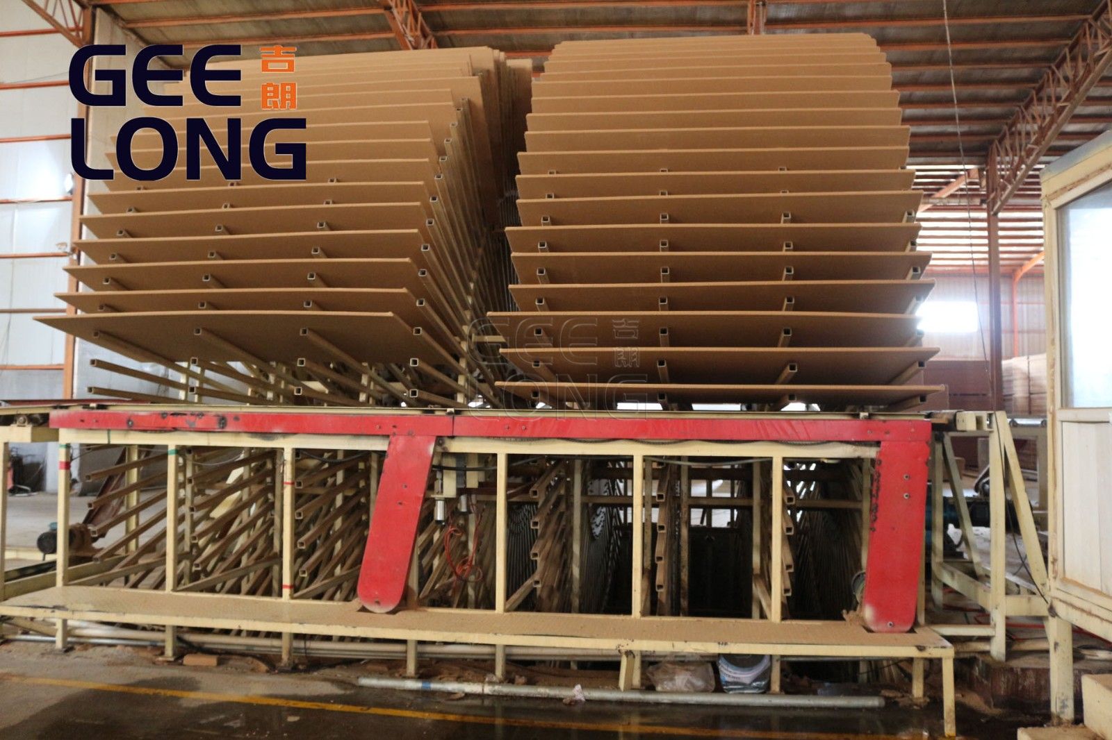 MDF production line
