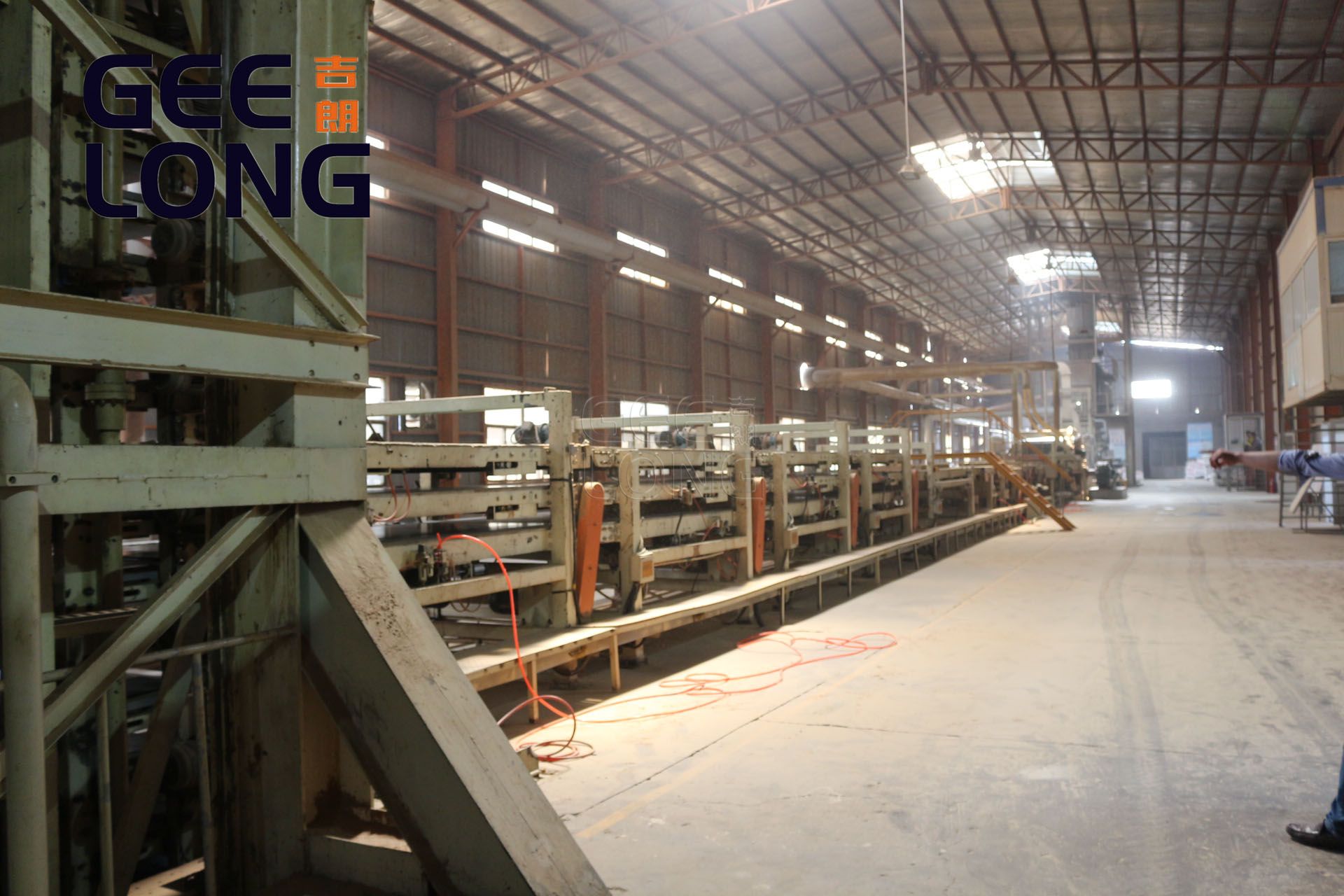 MDF production line