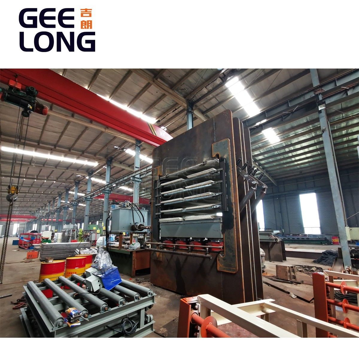 MDF door skin hot press machine