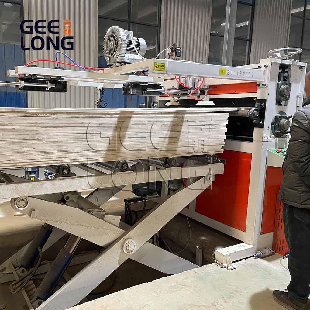 PP film faced plywood machine