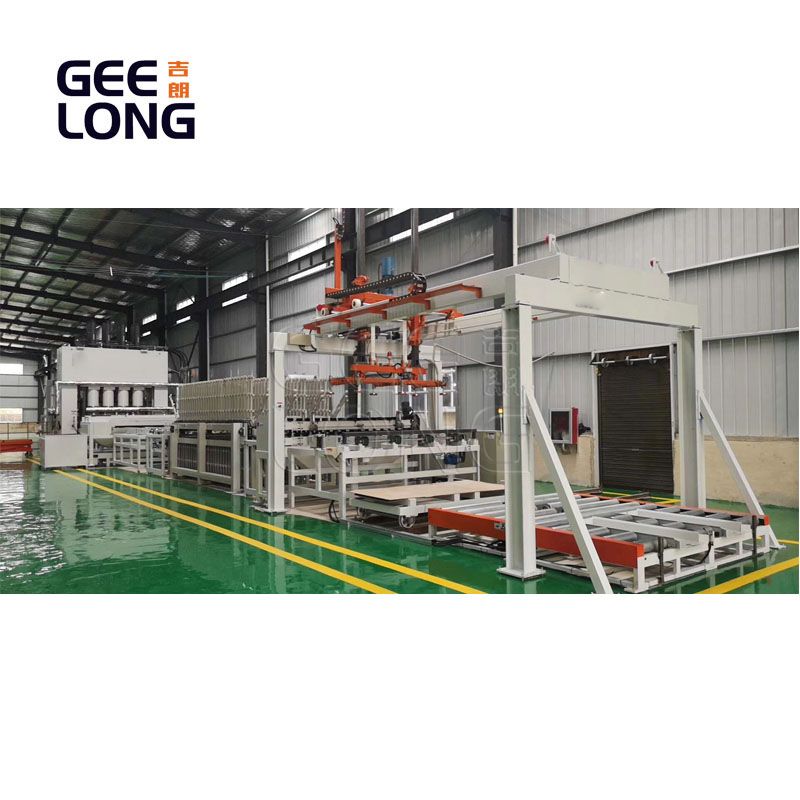 short cycle melamine laminate hot press machine