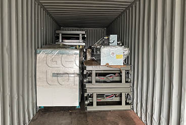 China glue spreader, board lifter machine, veneer jointer, veneer edge grinder machine exported to client in Vietnam