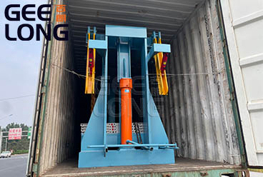 GEELONG press type core veneer dryer with solid hot platen
