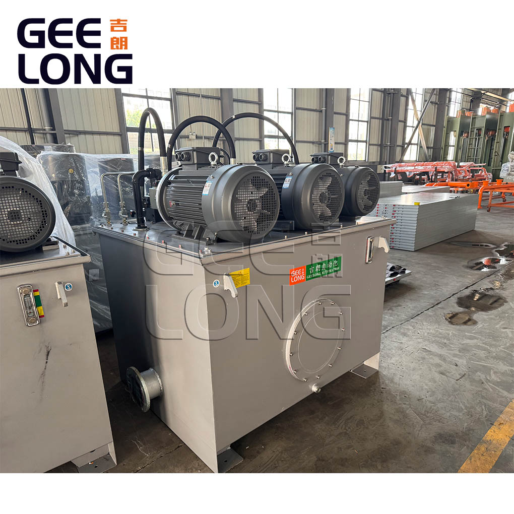 Hydraulic station for plywood hot press machin