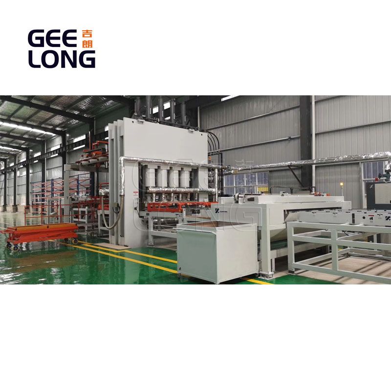 short cycle melamine laminate hot press machine